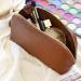 Londo Genuine Leather Cosmetic Bag - Travel Organizer & Toiletry Bag in Purple | International Shipping - Buy Online on GoSupps.com