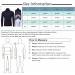LIUEONG Men's White Long Sleeve T-Shirt - Blue Medium | Autumn Basic Elastic Blouse Mock Neck Slim Fit Compression Shirt - Buy Online on GoSupps.com