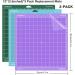 Durable 12x12 VarietyGrip Cutting Mat 3-Pack for Cricut Maker & Explore Air 2/One - Adhesive Vinyl Mats in Lightgrip, Standardgrip, & Stronggrip - Purple, Green, Blue - Buy Online on GoSupps.com