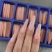 AddFavor 200pcs Long Ballerina Coffin Press On Nails with Chunky Glitter and Sticker Decals - Acrylic Fake Nails for Women and Teen Girls - Buy Online on GoSupps.com