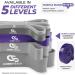 Coresteady Rubber Resistance Bands - Heavy Duty Loop Band for Men & Women - Build Power & Muscle - Fitness Assist for Pull Ups & Exercise (Purple) - Buy Online on GoSupps.com