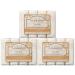 A La Maison Oat Milk Bar Soap 3.5 oz. | 12 Bars Triple French Milled All Natural Soap | Moisturizing and Hydrating For Men, Women, Face and Body 3 Pack