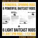 Rigged & Ready 25-in-1 Travel Fishing Rod - Ultimate Compact Spinning/Baitcast for Freshwater & Saltwater Anglers - Buy Online on GoSupps.com
