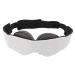 Syrisora 3D Contoured Eye Patch Light Blocking Memory Cotton Movable Eye Pad for Sleeping Use Grey