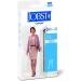 JOBST Opaque Knee High Compression Stockings 15-20 mmHg - Closed Toe - Medium - Classic Black | International Shipping Available - Buy Online on GoSupps.com