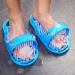 Shop Household Bathroom Plastic Foot Massage Slippers - Acupressure & Bath Cleaning Brush - International Shipping Available - Buy Online on GoSupps.com