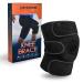Persanna Knee Brace For Pain Relief- Adjustable Knee Compression Sleeve Joint Support For Men & Women- Knee Support For Meniscus Injuries, Arthritis Relief, Weightlifting, Crossfit, Workout, Sports