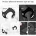 Cat Harness and Lead Set Soft Mesh Puppy Harness for Outdoor Escape-Proof Cat Kitten Harness with Leash Set for Walking Leash Adjustable Reflective Strips Vest Harnesses S Black - Buy Online on GoSupps.com