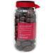 Rita Farhi Milk and Dark Chocolate Covered Brazil Nuts in a Gift Jar | Vegetarian and Chocolate Gift - Chocolate Coated Nuts - 740 g - New Palm Oil Free Recipe - Buy Online on GoSupps.com