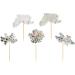 Buy Ginger Ray Team Bride Cupcake Toppers - Floral Cake Decorations for Hen Parties | 12-Pack Wooden Skewers - Buy Online on GoSupps.com