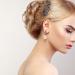 Luxshiny Rhinestone Bride Hair Comb Vintage Flower Side Hair Clip Bridal Hair Accessories for Women Girls Bridal - Buy Online on GoSupps.com