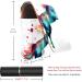 Watercolor Rainbow Unicorn Lipstick Case - Leather Organizer with Mirror | Mini Lip Gloss Holder for Travel | Perfect Gift - Buy Online on GoSupps.com