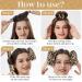 Heatless Curls Set - 3 pcs Non-Slip Curlers for Short to Long Hair | DIY Overnight Curls in Leopard Pattern - Buy Online on GoSupps.com
