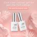 Umikk Gel Nail Polish Set White Watermelon Red Coral Pink 7.5 ml with Base Coat Top Coat 10 ml Soak Off UV LED Cured Home Manicure Gel Polish Young Girls - Buy Online on GoSupps.com