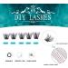 SISILILY Individual Lashes Cluster 45 Pcs DIY False Eyelashes Extension Kit - Reusable 3D Soft Natural C CC D Curl with Glue - 10/12/14/15/16mm Length - DM05 - Buy Online on GoSupps.com