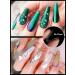 Kalolary Nail Mold Acrylic Nail Forms 100Pcs T Curve Shape + 10 Pink Nail Tip Clips - Buy Online on GoSupps.com