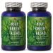 klamath blue green algae - BLUE GREEN ALGAE 500MG from Klamath Lake - antioxidant nutritional supplements spirulina pills extra strength energy pills for women immune booster - 2 Bot 120 Capsules