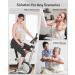Deep Tissue Percussion Massage Gun for Athletes - Pain Relief with Brushless Motor & 6 Heads | White - Buy Online on GoSupps.com