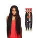 Outre X-Pression Kanekalon 3X Pre Stretched Braid 42 (5-Pack, Color 1B) - Buy Online on GoSupps.com