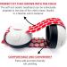 FROLIKA Baby Ear Defenders - Red & White Infant Ear Protection Earmuffs for Noise Reduction - Buy Online on GoSupps.com