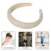 Shop Elegant Crystal Frontal Ligament Hair Bands - Pearl & Imitation Diamond Hair Accessories for Women & Girls | Perfect for Parties & Weddings - Buy Online on GoSupps.com