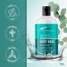 Tea Tree Oil & Peppermint Body Wash - 9oz - For Body Odor, Acne & Skin Irritations - Natural Daily Soap for Men & Women by PURELY NORTHWEST - Buy Online on GoSupps.com