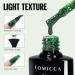 TOMICCA Dark Green Glitter Sparkle Gel Nail Polish Set - 4PCS | Soak Off UV LED Christmas Manicure Gift - Buy Online on GoSupps.com