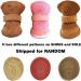 GabeFish Puppy Cozy Winter Boots | Anti-Slip Velcro Snow Shoes for Small Medium Pets - 5lb Brown - Buy Online on GoSupps.com