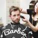 Professional Barber Cape Set - 3 Pieces Hair Cutting Cape for Stylists with Adjustable Closure Neck Duster Brush & Combs | Men's Salon Accessories - Buy Online on GoSupps.com