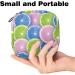 Storage Bags for Women - Citrus Slice Design Zippered Menstrual Cup Pocket & Tampon Holder - Multi-Colored Perfect for Period Essentials - Buy Online on GoSupps.com