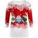 Shop Women's Cotton Long Sleeve Reindeer Elf Christmas Sweater | Cozy Holiday Hoodies & Sweatshirts for Ladies - Sizes 7-H to XXL - Buy Online on GoSupps.com