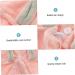 2pcs Quick Dry Hair Towel Set - Shower Cap & Hair Plopping Turban for Curly Hair | Fast Hair Dryer Towel with Rabbit Ears - Buy Online on GoSupps.com
