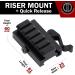 Dagger Defense Quick Detach 5X Slot Rail Riser for Single Rail Systems - Ultimate Compatibility for Accessories - Buy Online on GoSupps.com