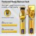 AMULISS Professional Hair Clippers and Trimmer Kit for Men - Cordless Barber Clipper - Golden - Buy Online on GoSupps.com