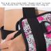FOGOK Foam Arm Sling Shoulder Immobilizer - Rotator Cuff Support Brace with Waist Strap for Women - Ideal for Shoulder Injury, Dislocation, Fracture - Rose Leopard - Buy Online on GoSupps.com