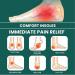 Buy Welnove Memory Foam Heel Inserts for Plantar Fasciitis Relief | Shock Absorbing Insoles for Work Boots | 3/4 Length Comfort | Men 5-8 & Women 6-10 - International Shipping Available - Buy Online on GoSupps.com