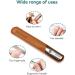 Stainless Steel Double-Sided Nail File with Anti-Slip Handle and Leather Case - Ideal for Men and Women - Buy Online on GoSupps.com