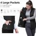 33 000ft Women s Outdoor Lightweight Softshell Vest - Windproof Sleeveless Jacket for Running Golf & Hiking - Black - Buy Online on GoSupps.com