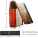 Travel Lipstick Organizer Case | Portable Makeup Bag with Mirror | Vintage French Flag Design - Buy Online on GoSupps.com