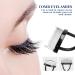 4PCS Mascara Fan Brush Set - Multifunctional Clump Eyelash Comb & Separator for Perfect Lashes | Scalloped Folding Lash Wand Tool for Upper & Lower Lashes - Buy Online on GoSupps.com