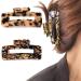 2 Pieces Hair Clips Cutout Celluloid Hair Barrettes Clips French Design Hair Accessories for Women