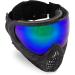 Virtue VIO Paintball Goggles/Masks - Graphic Black Emerald | Dual Pane Thermal Anti-Fog Lenses Contour II - Buy Online on GoSupps.com