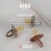 BIBS COLOUR Pacifier 2-Pack - BPA-Free Jaw-Friendly Natural Rubber Fossil Gray & Mauve 6-18 Months - Made in Denmark - Buy Online on GoSupps.com