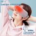 Buy Nadie Smart Eye Massager with Heat | Bluetooth Music 4 Modes & Vibration for Eye Strain & Migraines - International Shipping Available - Buy Online on GoSupps.com