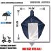 Universal Waterproof Rain Poncho for Mobility Scooter Large Windproof Rain Protector Scooter Cape Hooded Raincoat Wheelchair Rain Cover - Buy Online on GoSupps.com
