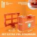 Buy Karat First Aid Box DIN 13169 - Complete Emergency Kit for Home & Office | Wall Bracket Included | Ideal for Up to 100 Employees | 44.5 x 32 x 15cm - Buy Online on GoSupps.com