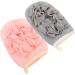Lot De 2 Exfoliants Bain Gommage Corporel Moyens Doux En Tissu Polyester Pour Peau Sensible Usage Maison Et H tel Accessoires De Bain Exfoliants Mains - Buy Online on GoSupps.com