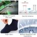 +MD Men's Non-Binding Bamboo Diabetic Circulatory Quarter Socks - 6 Pack White 10-13 - Buy Online on GoSupps.com
