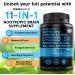 12-in-1 Nootropic Brain Supplement Anhydrous: Ginkgo Biloba for Brain Support, Memory and Focus - B12, Alpha GPC, L Theanine and Choline Supplements with Bioperine non Caffeinated 1321mg (180ct) 60 Count (Pack of 3) - Buy Online on GoSupps.com