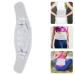FOMIYES Sports Men's Lumbar Brace - Adjustable Waist Support for Gym & Daily Use | Silver 105x23x1CM - Buy Online on GoSupps.com